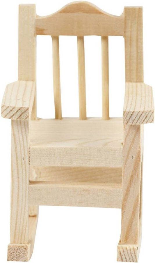 Creativ company Schommelstoel H: 8 cm D: 6 7 cm B: 5 cm 1 stuk