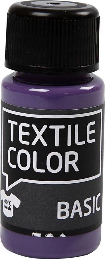 Creativ company Textielverf Basic 50 ml Lavendel