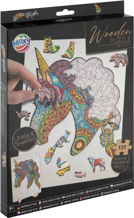 Creative Craft Group Houten Legpuzzel Eenhoorn 137st