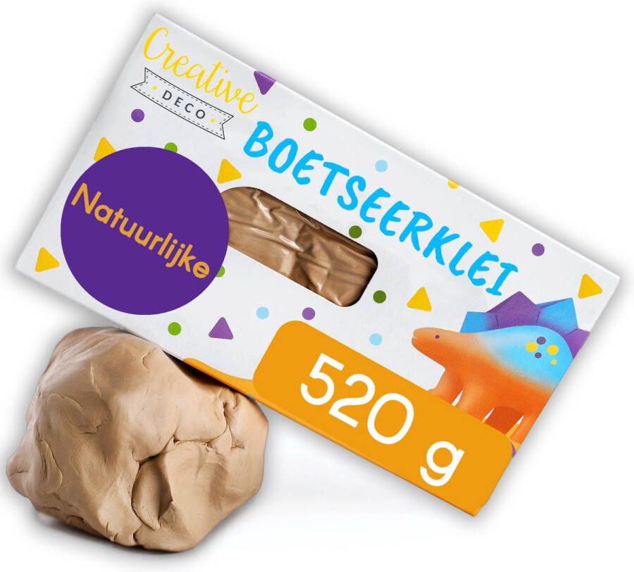 Creative Deco Zelfhardende boetseerklei 520 g Modelbouwklei voor Kinderen en Volwassenen