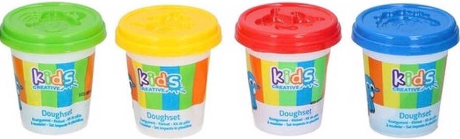 Creative Kids Klei set in pot 4 potjes a 55 Gr