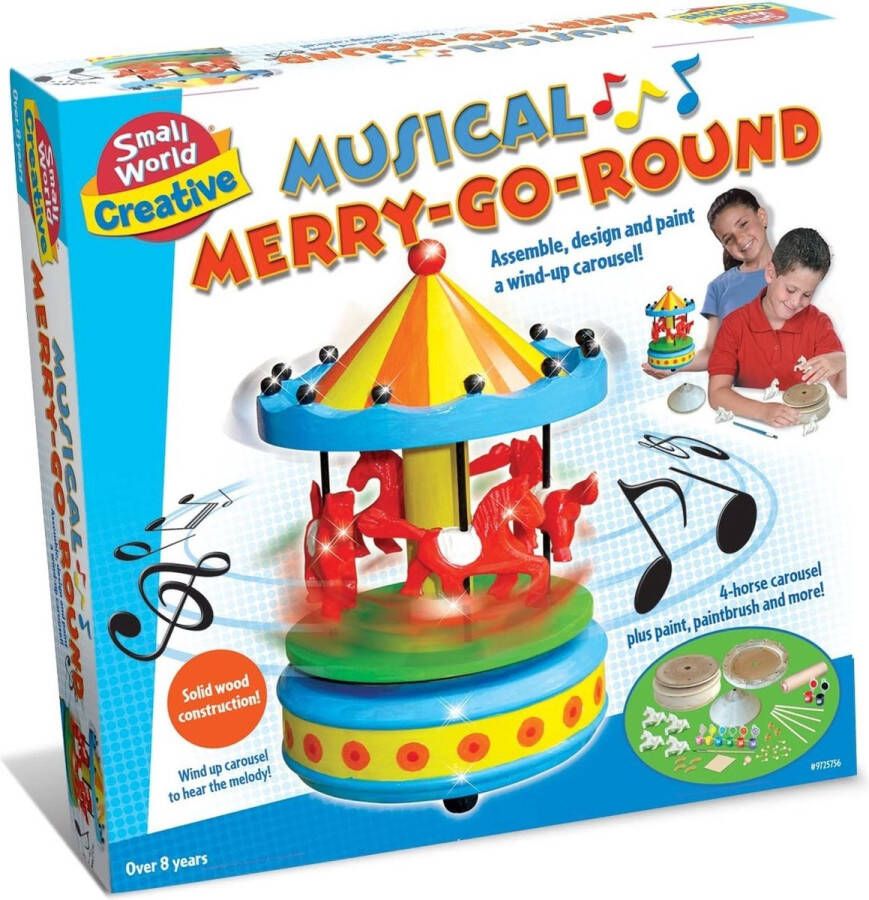 Creative Musical Merry-Go-Round Paardenmolen maken