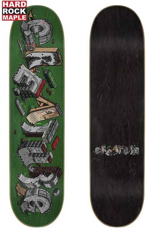 Creature Slab DIY Hard Rock Maple Skateboard Deck