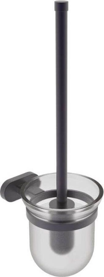 Creavit Planet Toiletborstelhouder Mat Zwart