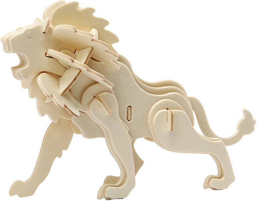 Creativ company 3D Puzzel leeuw afm 18 5x7x7 3 1 stuk
