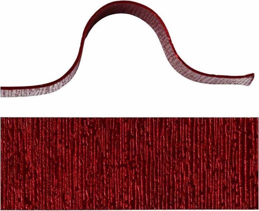Creotime Alu draad b: 15 mm dikte 0 5 mm rood plat 2m