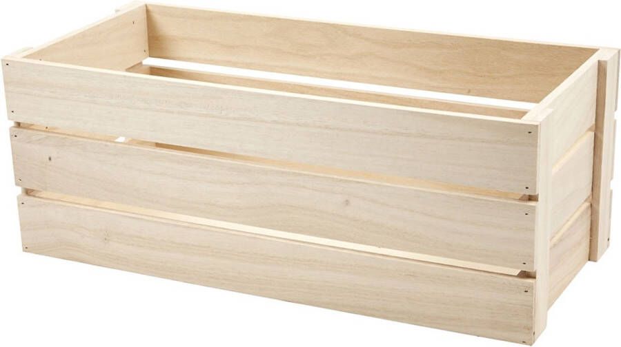Creotime Appelkistje 45 X 20 X 17 Cm Blank