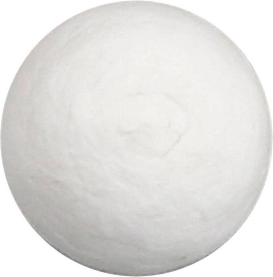 Creotime Bal d: 20 mm wit katoen 300 stuks