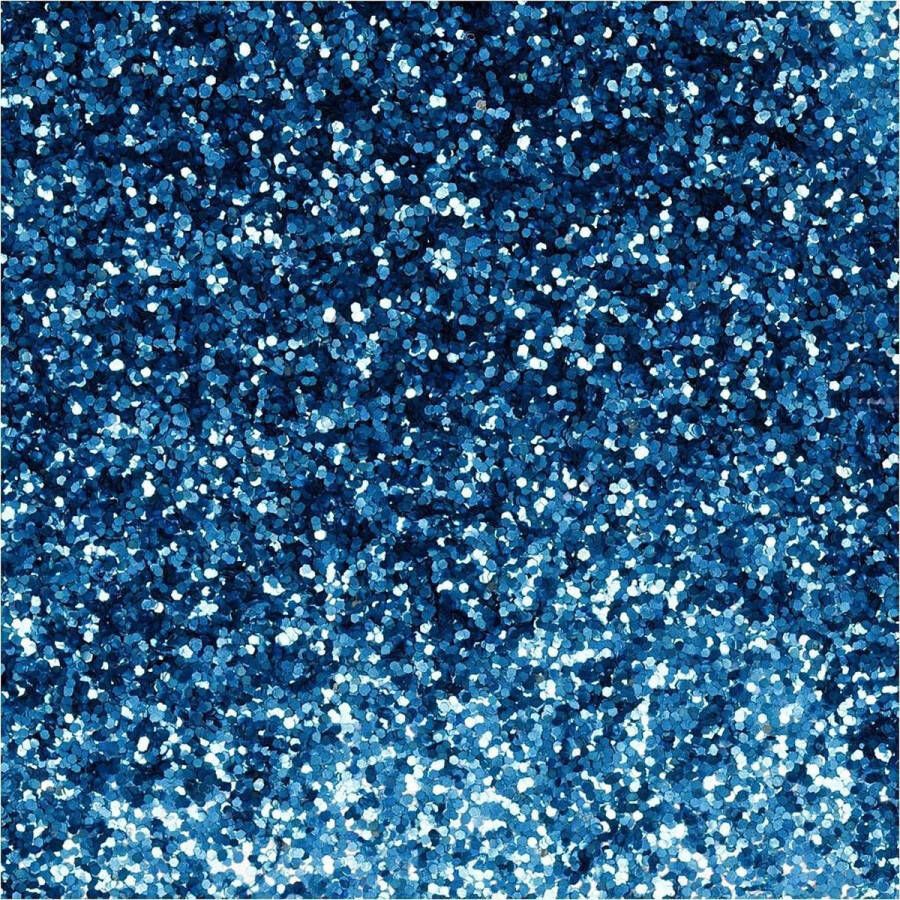 Creotime Bio Glitter blauw 0 4 mm 15 gr 1 Doosje