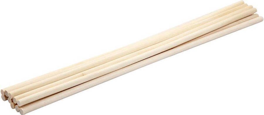 Creotime Stok l: 30 cm d: 6 mm beuken 10stuks