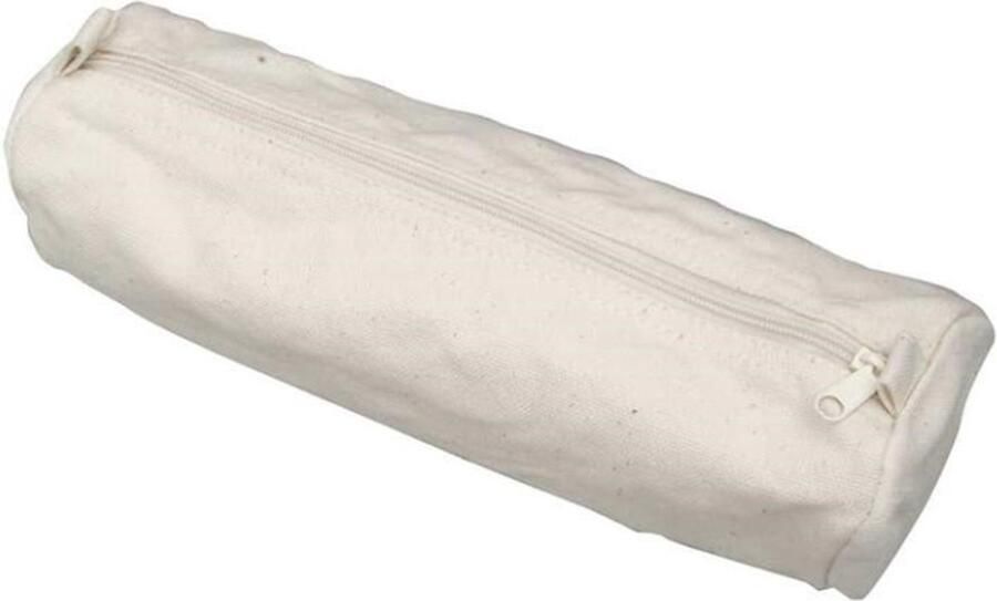 Creotime Katoenen etui licht naturel 6 x 20 cm