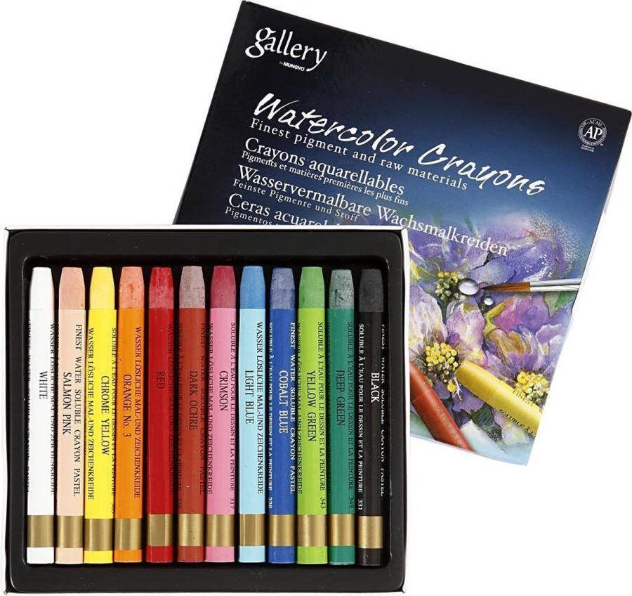 Creotime Gallery Watercolor (12 pcs.)