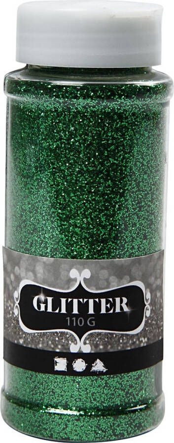 Creotime Glitter groen 110 gr