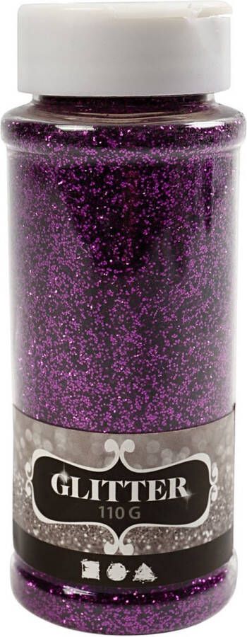 Creotime Glitter paars 110 gr