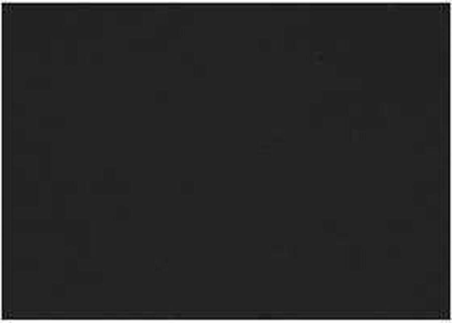 Creotime Karton Hobbykarton Zwart DIY Knutselen A4 21x29 7cm 200 grams 100 vellen