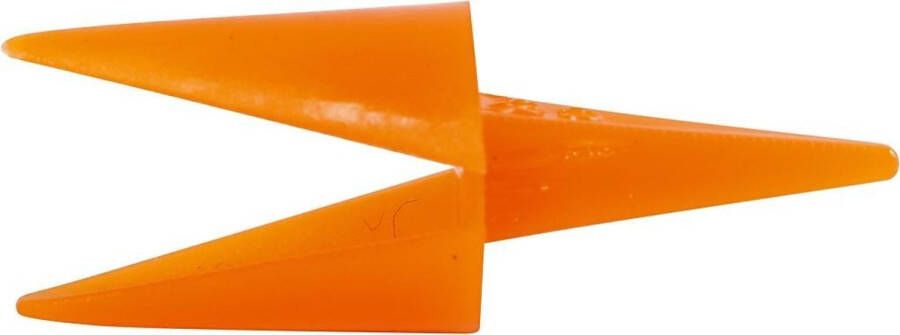 Creotime Kippen snavels l: 30 mm 50 stuks oranje