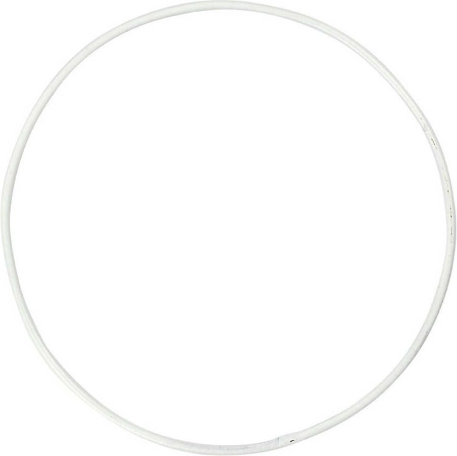 Creotime Metalen draad ring d: 15 cm cirkel 10 stuks