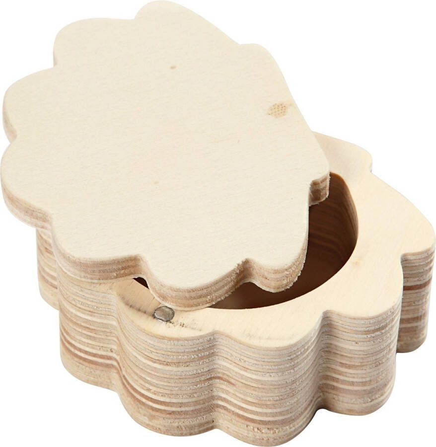 Creotime Oester Met Magneet Hout Unisex 8 X 4 Cm