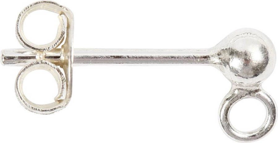 Creotime Oorsteker 13 mm sterling zilver SS 10 stuks