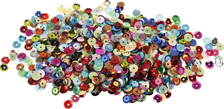 Creotime Pailetten Rond 6 Mm 10 Gram