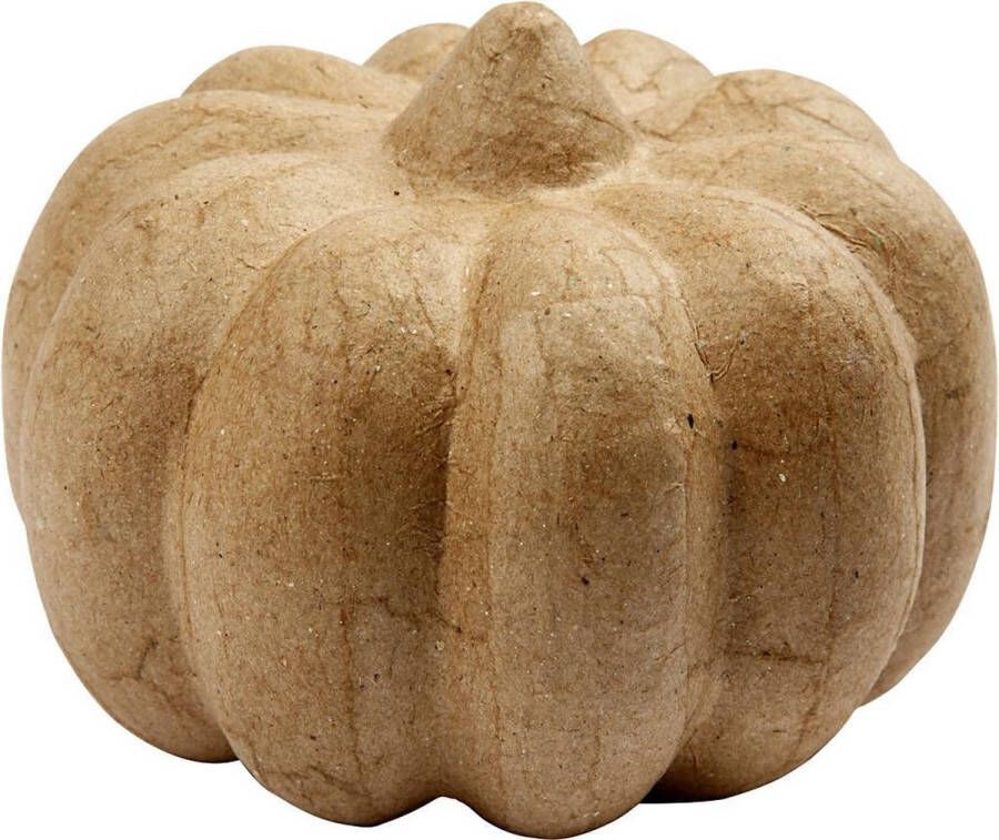 Creotime Pompoen h: 9 cm d: 13 cm 1stuk