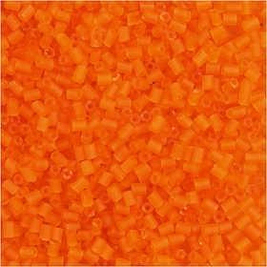 Creotime Rocailles 1 7 Mm Transparant Oranje