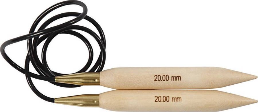 Creotime Rondbreinaalden 20 l: 150 cm 1 stuk berkehout