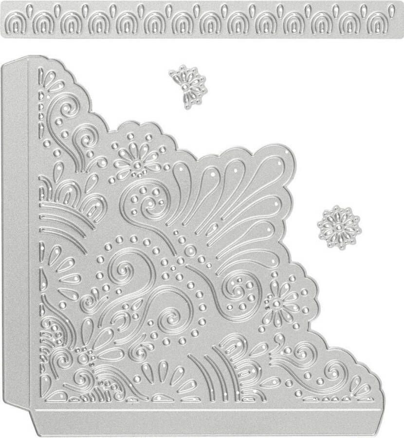 Creotime Stans- En Embossing Mallen 14 X 14 Cm 14 5 X 1 5 Cm