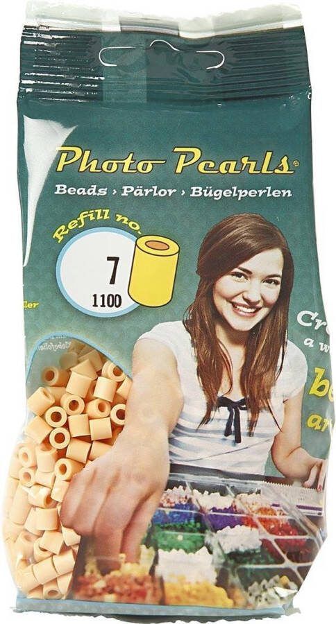 Creotime Strijkkralen 5 Mm 1100 Stuks Licht Oranje