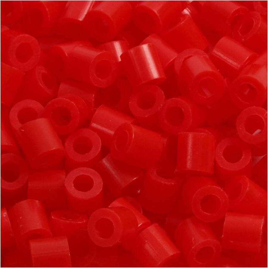 Creotime Strijkkralen 5 Mm 1100 Stuks Rood