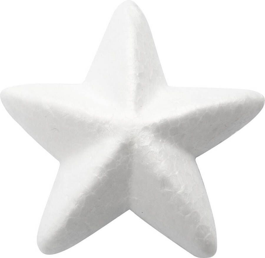 Creotime Styropor sterren b: 11 cm 25 stuks
