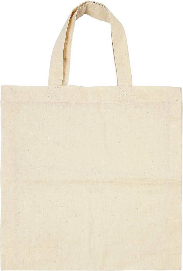 Creotime Tas afm 27 5x30 cm 135 g m2 5 stuks licht naturel