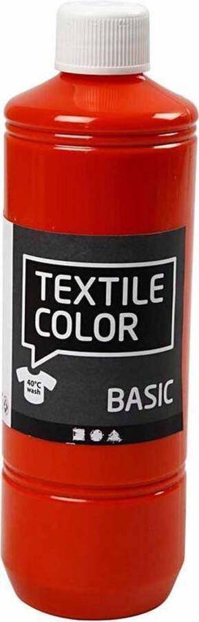 Creotime Textile Color 500 ml oranje