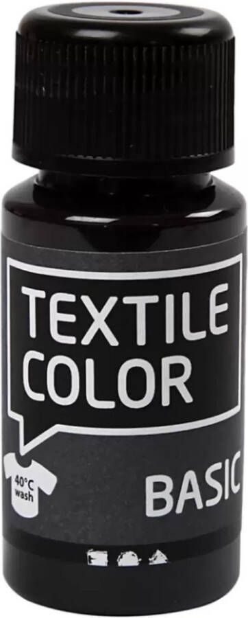 Creativ company CC Creotime Textile Color Basic Paars 50ml