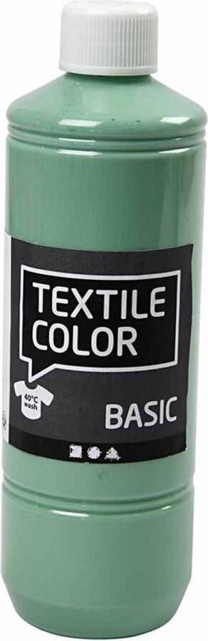Creotime Textile Color Zeegroen textielverf 500ml