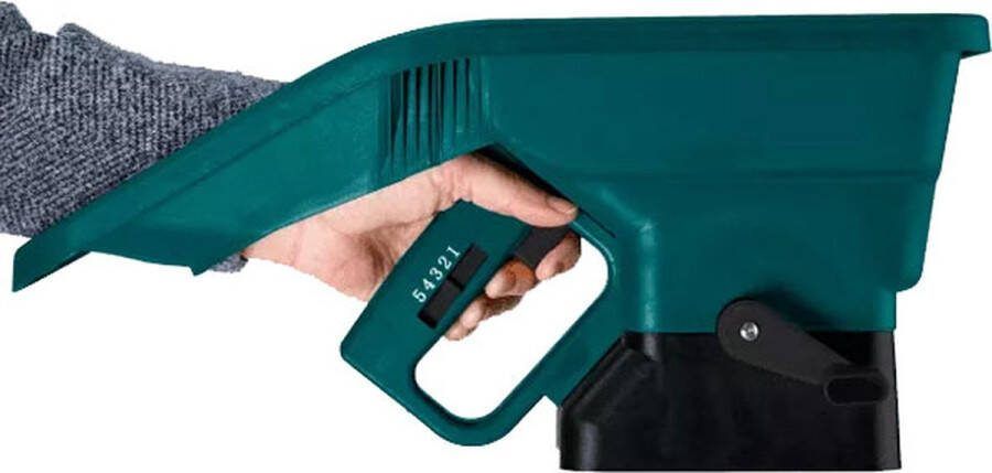 Cresco Handstrooier Zoutstrooier Strooien van graszaad en kunstmest Ergonomische handgreep Armleuning