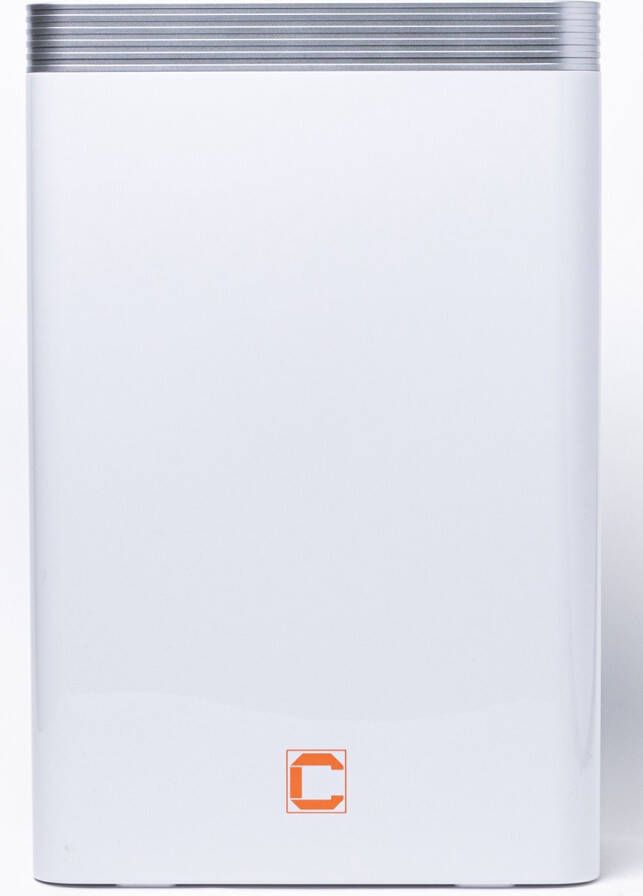 Cresta CAC225S luchtreiniger met voorfilter en HEPA filter 4 filtersysteem honingraat carbon filter koolstof filter Ionisatie Wit