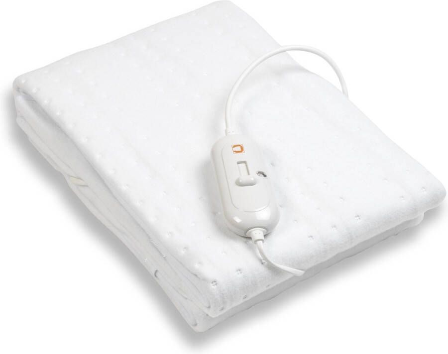 Cresta Care elektrische deken 1 persoons | Cosy fleece | 150 * 80 cm | Machine wasbaar | Oververhittingsbeveiliging | TÜV GS goedgekeurd
