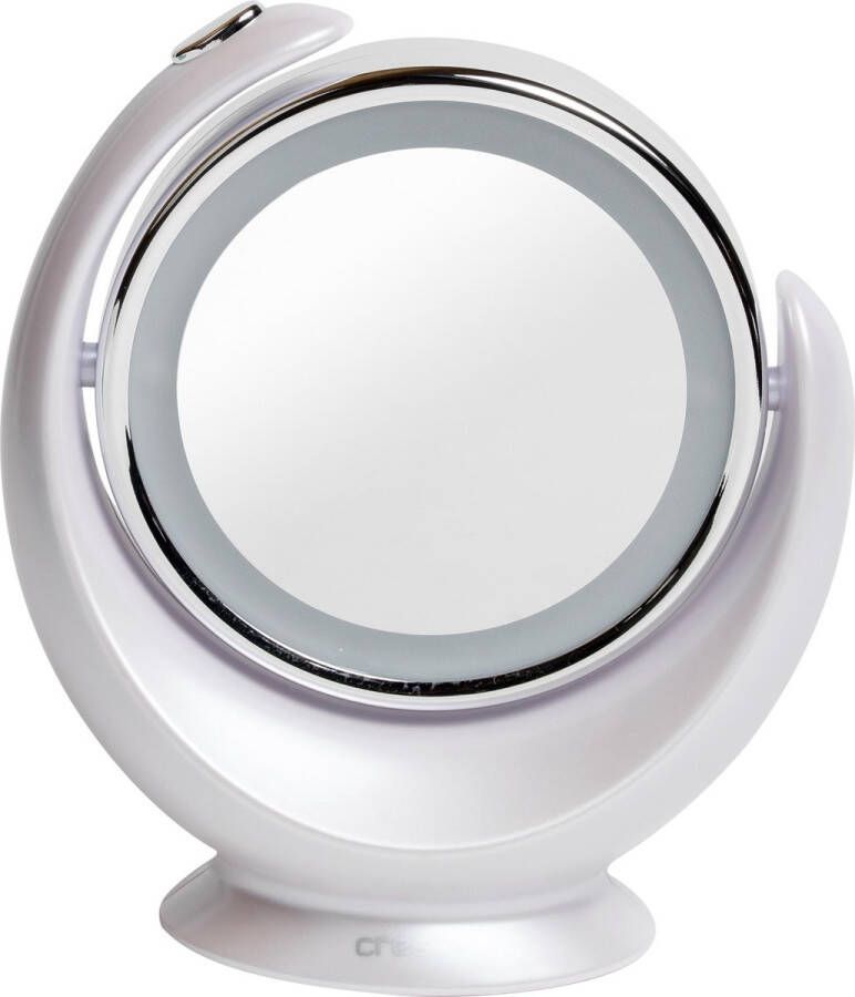 Cresta Care KTS330S Badkamer spiegel | met 5x vergroting | voor makeup | en scheren |