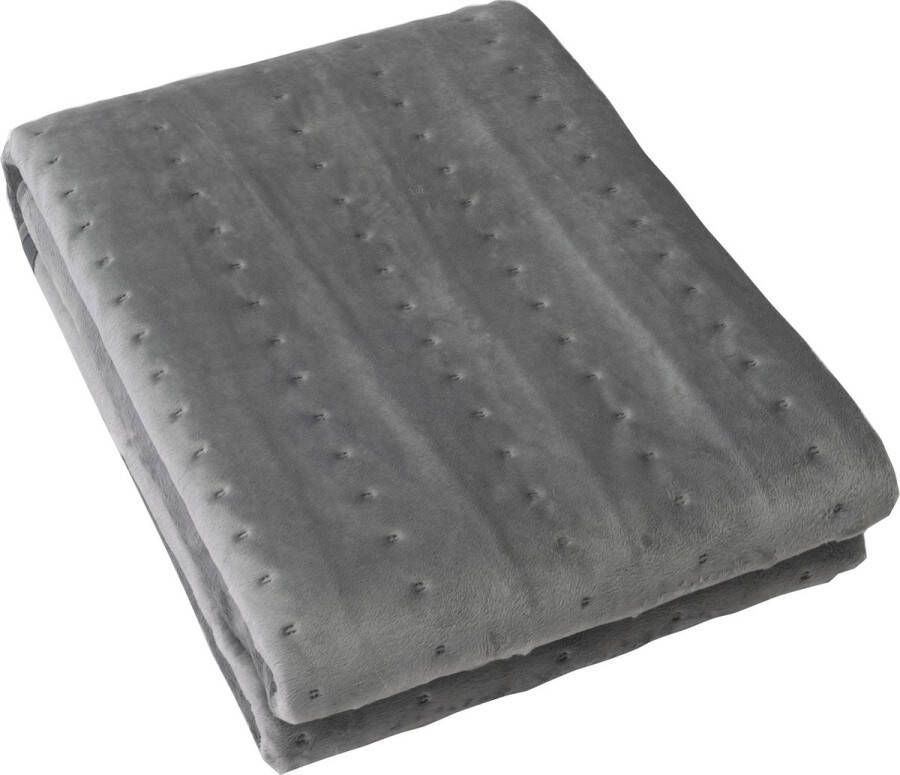 Cresta KTS720 Zwakstroom elektrische warmte deken super zacht cosy fleece en 9 temperatuur standen met timer