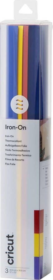 CRICUT Everyday Iron-On 30x30cm 3-sheet Sampler (Playroom)