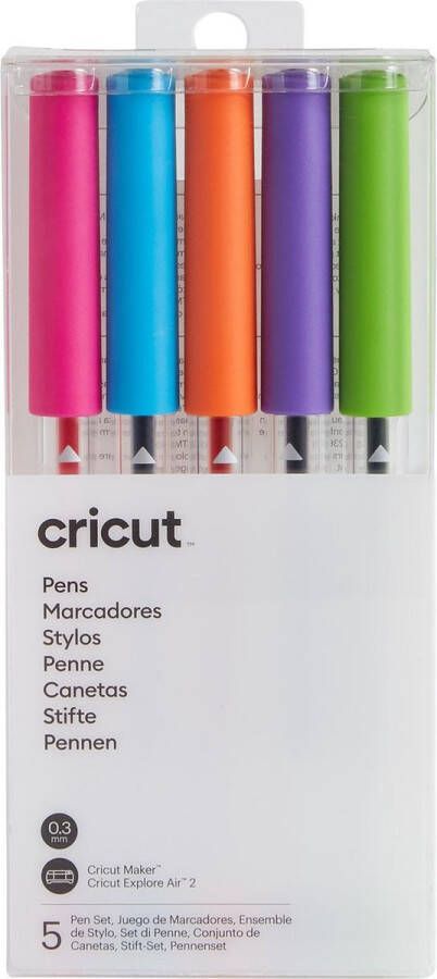 CRICUT Explore Maker Extra Fine Point Pen Set 5-pack (Brights)