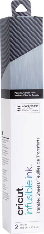 CRICUT Infusible Ink Transfervellen Carbon Fire (2 vellen)