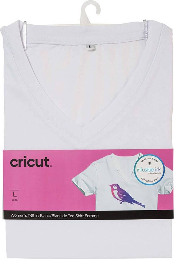 CRICUT Infusible Ink Women's White T-Shirt (L)