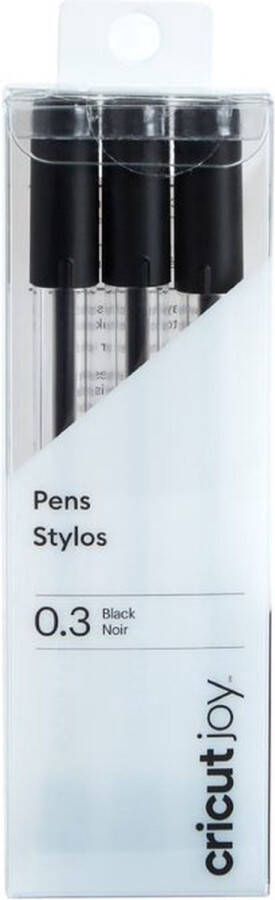 CRICUT Joy Fine Point Pen Set 3-pack 0.3 (Black)