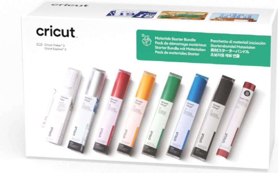 CRICUT Materiaalpakket voor starters voor Explore 3 en Maker 3