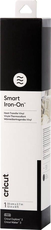 CRICUT Smart Iron-On 33x273cm – Zwart (1 vel)