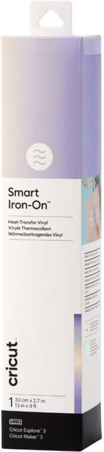 Merk_cricut Cricut Transferfolie Smart Iron-On 33 x 270cm Holografisch Transblauw