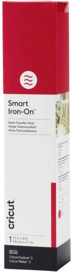 CRICUT Transferfolie Smart Iron-On 1 vel 33 x 270cm Rood