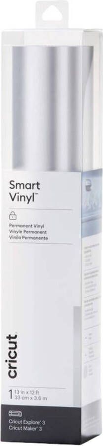Merk_cricut Cricut Vinyl Folie Smart Vinyl Permanent 33x360cm Mat Zilver